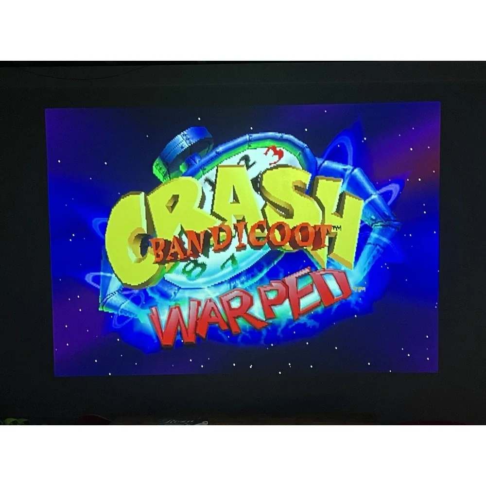 Crash Bandicoot 3 Warped Black Label Sony Playstation‎ 1 PS1 With Book 1998